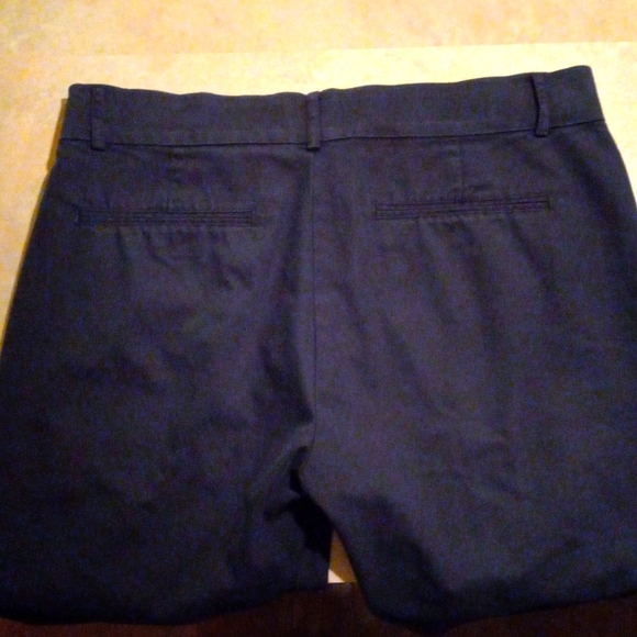 👖 Dockers Navy Blue Bootcut Mid to High-rise Stretch-Waist Jeans Size 12 M 👖 - Picture 5 of 8